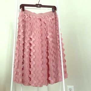 Pink petal skirt